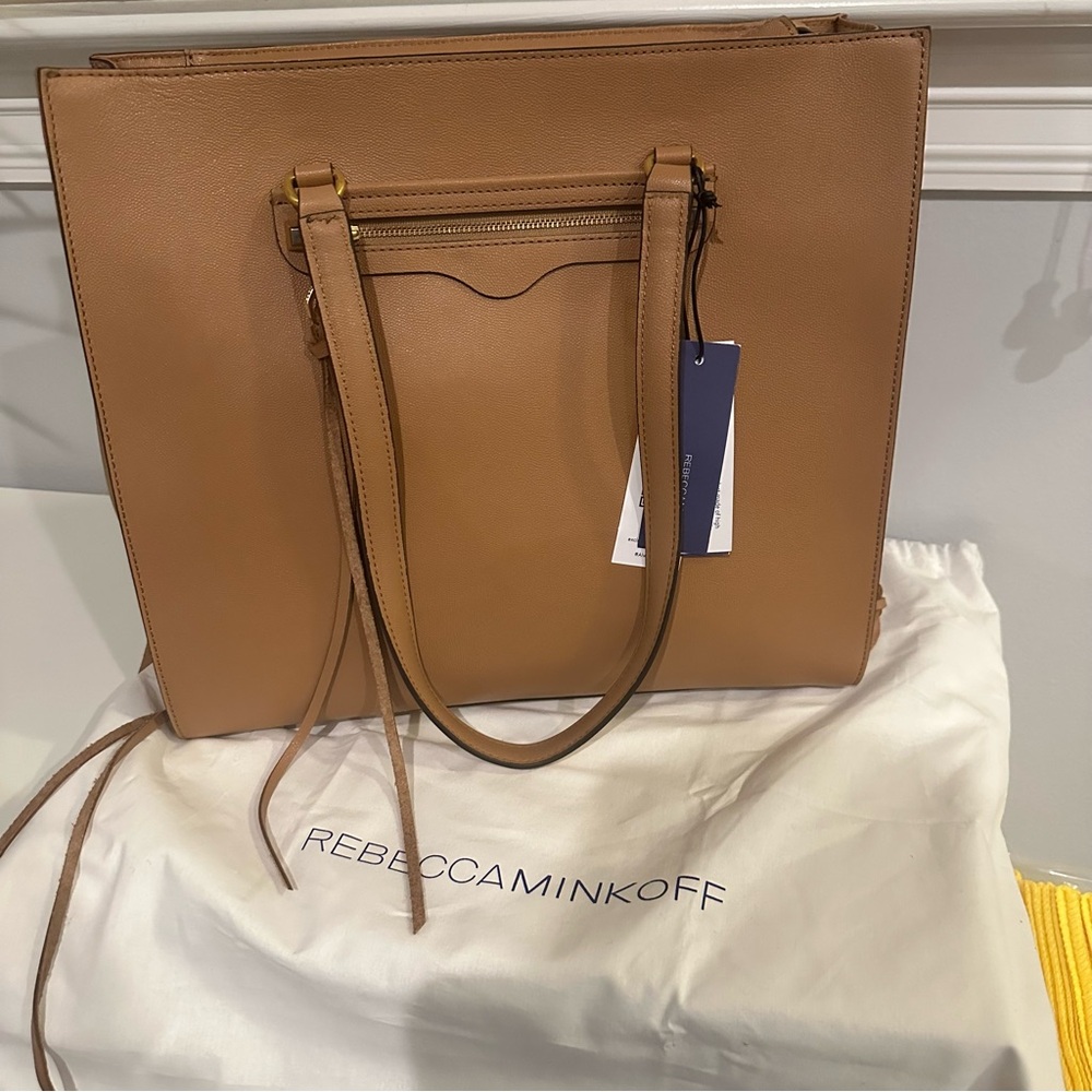 NWT Rebecca Minkoff Always on Side Zip Regan Tote